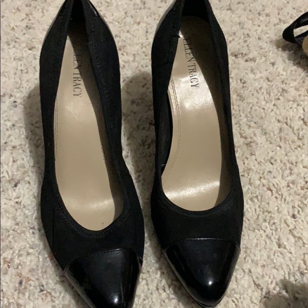Black heels